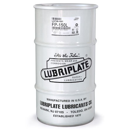 Lubriplate Fp-150-L Oil, 1/4 Drum, H-1/Food Grade, Iso-100 Fluid For Bearings And Chains L0736-061